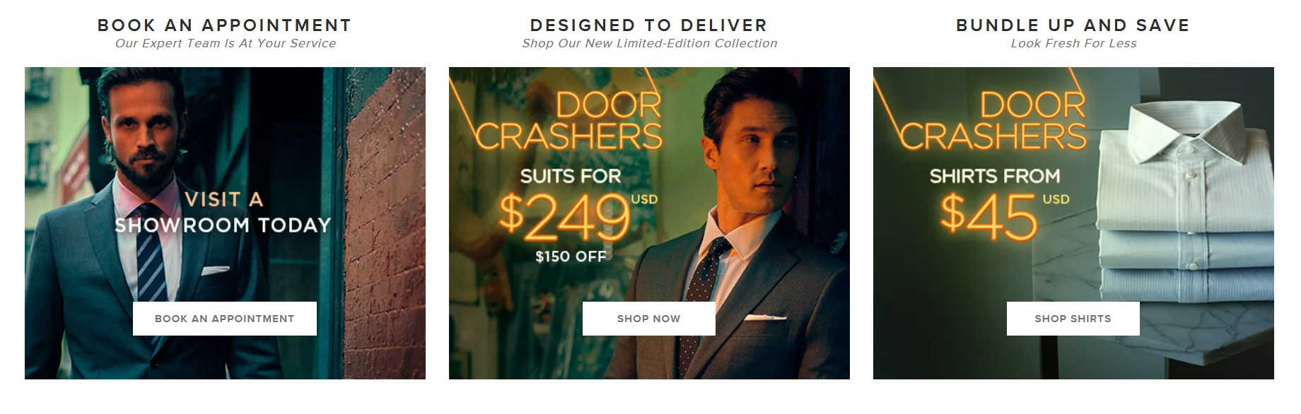 انتخاب مختلف در صفحه محصولات