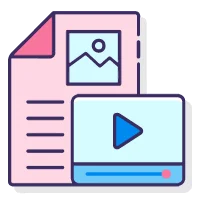 آیکن تولید محتوا