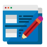 آیکن قالب سایت