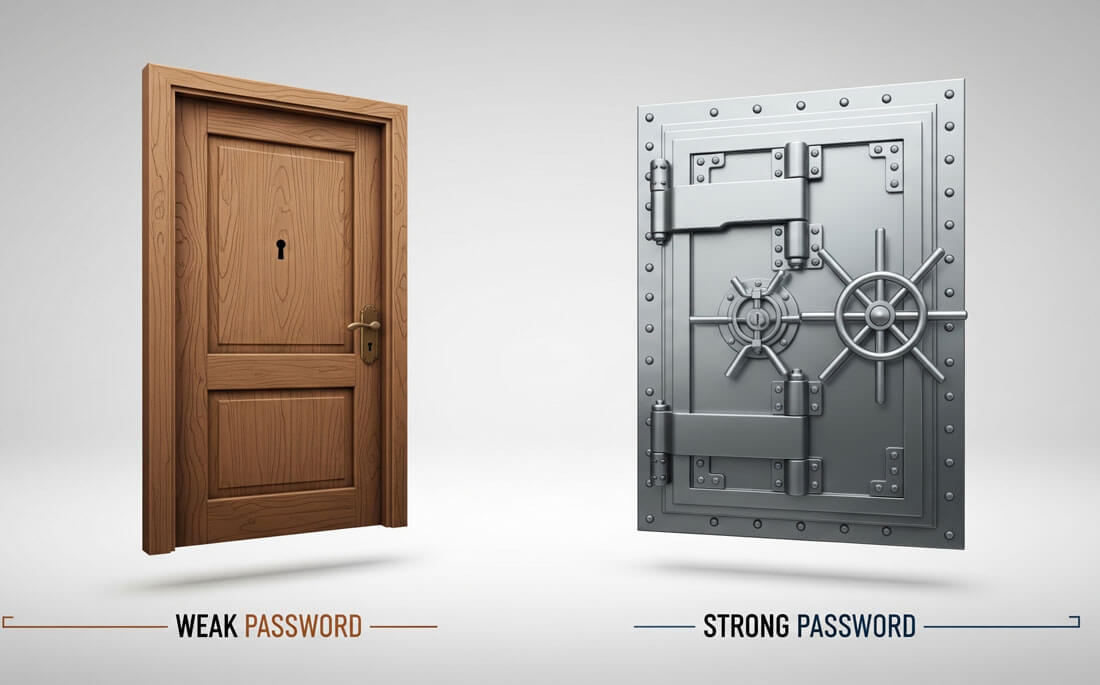 روش های درست کردن رمز عبور قوی