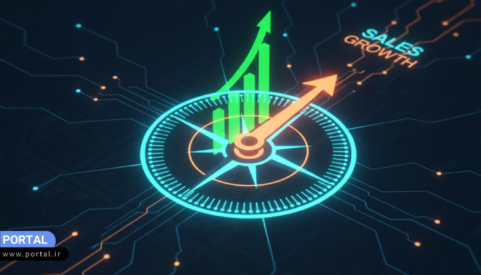 مثال تصویری از تحلیل سری زمانی