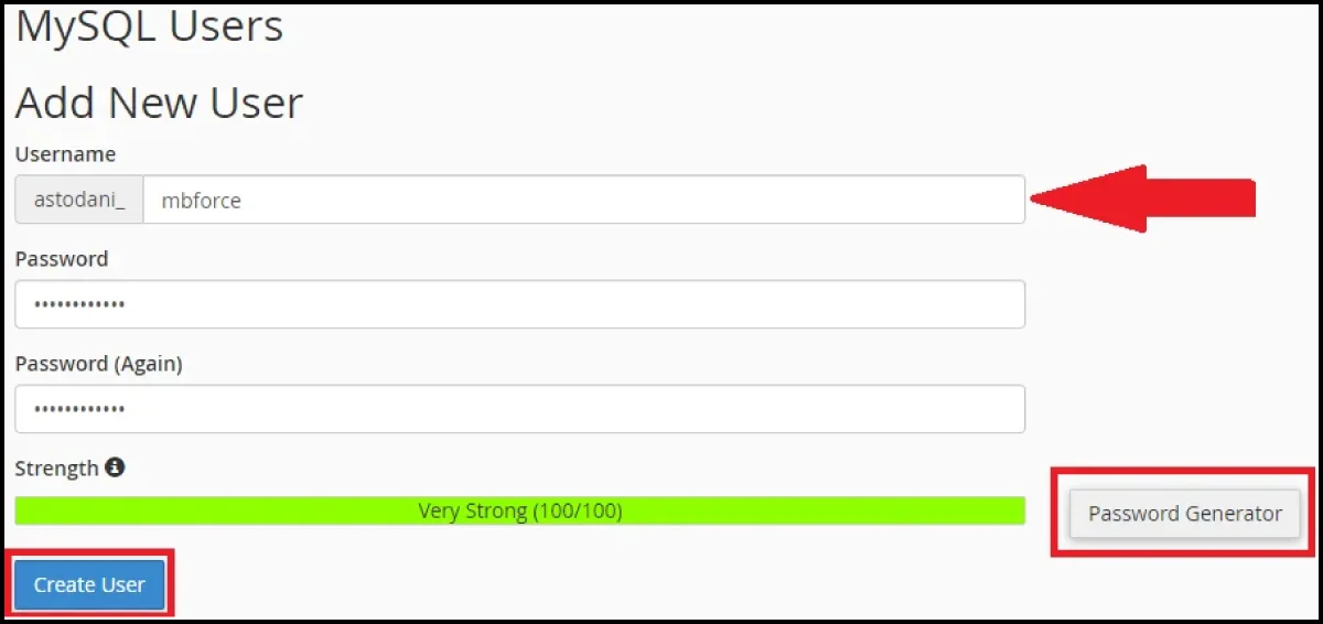 ;عکس کادر رمز عبور قوی برای پایگاه داده
