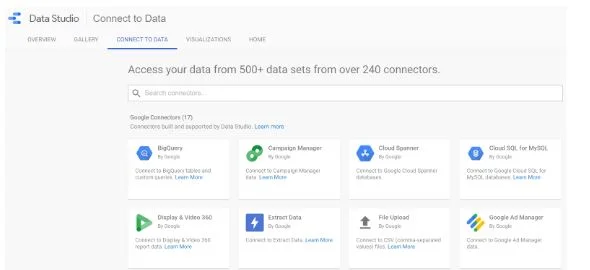 کار با گوگل دیتا استودیو
