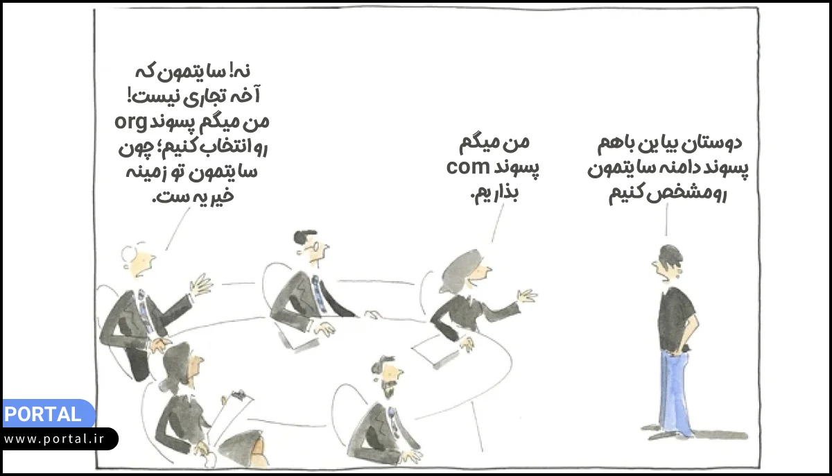 کاربرد دامنه org.