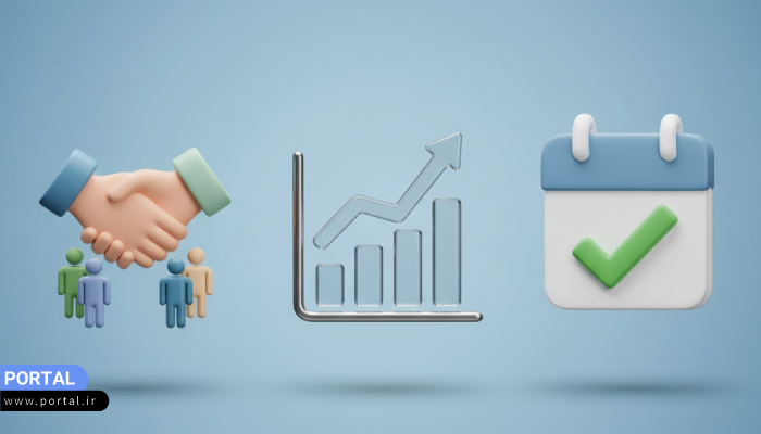 تصویری از مهم ترین مزیت های استفاده از CRM