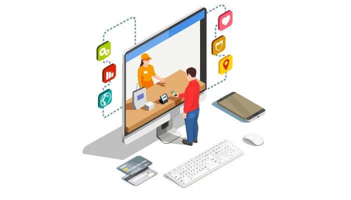 فروش کالا از طریق اینترنت بدون محدودیت زمانی و مکانی