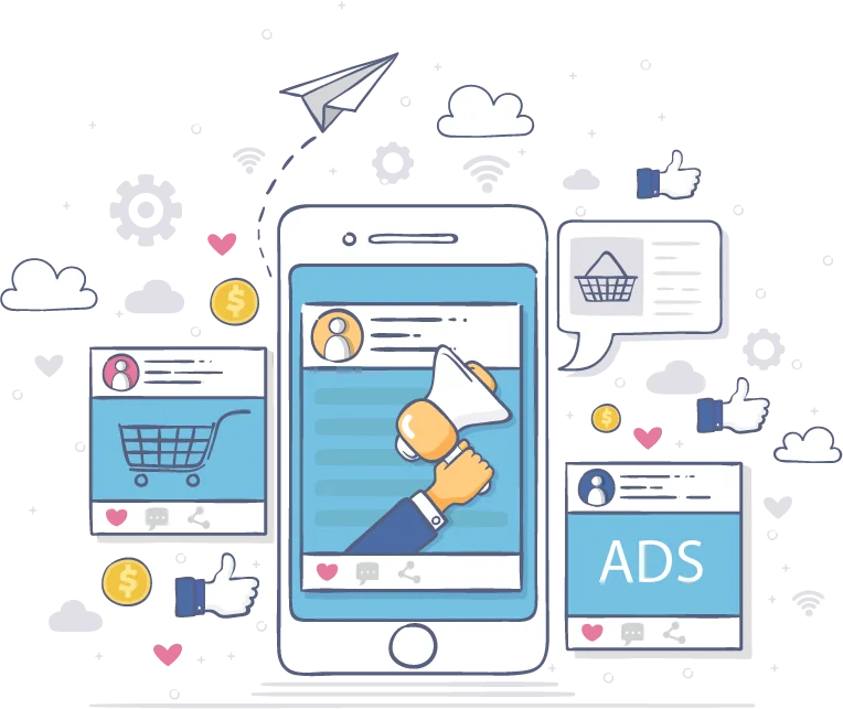 تبلیغات در شبکههای اجتماعی و پیامرسانها
