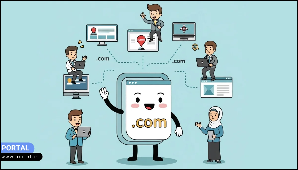 دامنه دات کام - کلمه کامل com