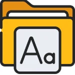 بارگذاری فونت های سفارشی - آیکون