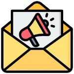 کمپین‌های ایمیلی - آیکون