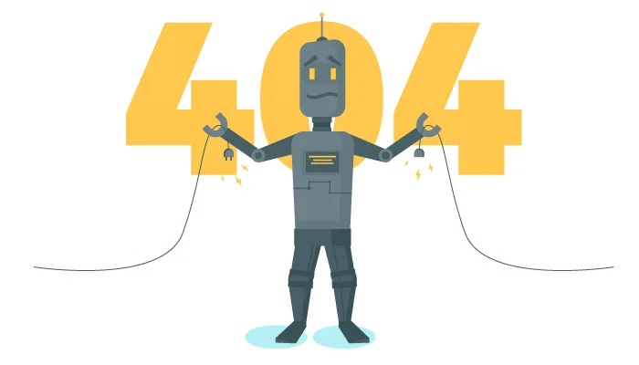 لینکهای شکسته صفحه با ارور ۴۰۴