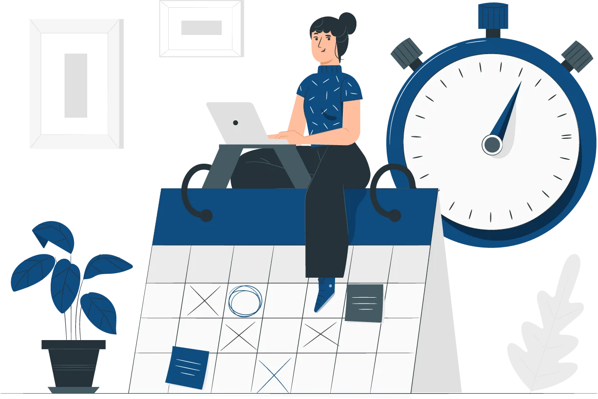 چند ساعت در روز به سایتمان اختصاص دهیم؟