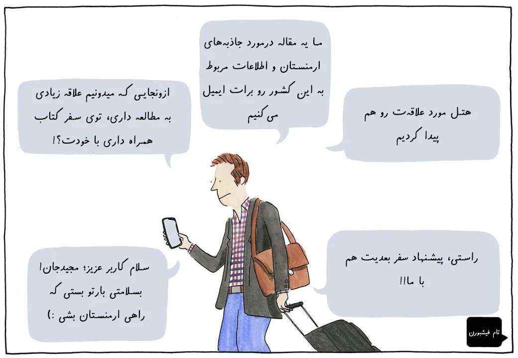 محتوای شخصی سازی شده