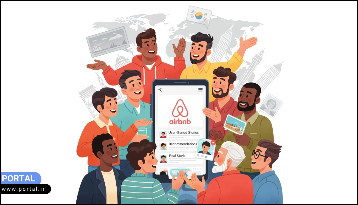 کمپین Airbnb - عکس کارتونی مرتبط