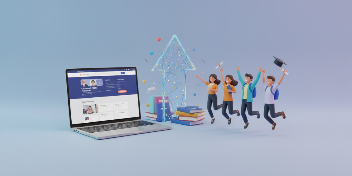 طراحی سایت آموزشگاه کنکور (راهنمای جامع برای جذب دانش‌آموز و افزایش ثبت‌نام)