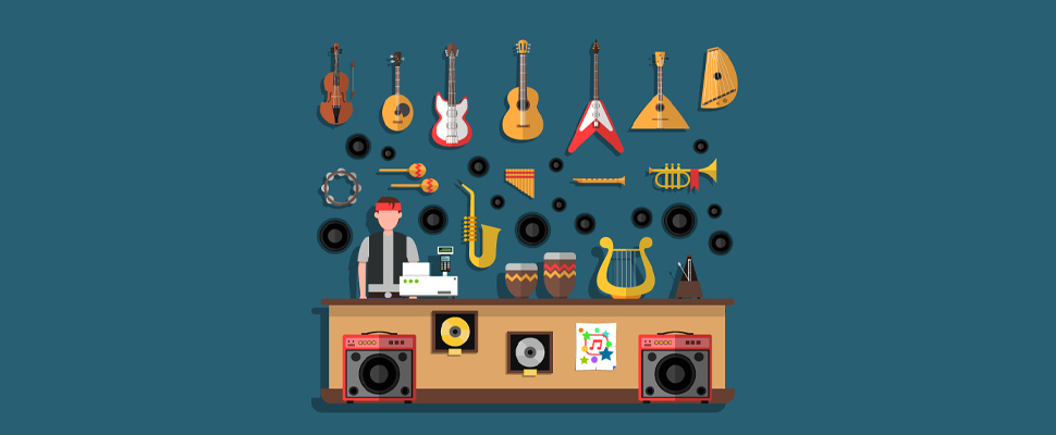 آموزش کسب درآمد از فروشگاه اینترنتی لوازم موسیقی
